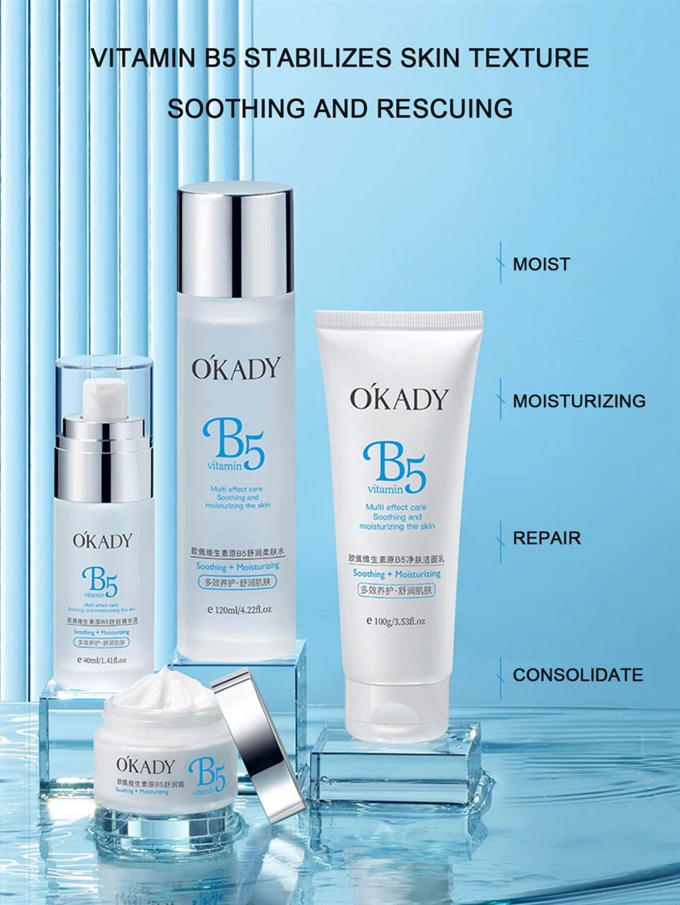 Vitaminogen B5 Rejuvenation Kit 7-Piece Set